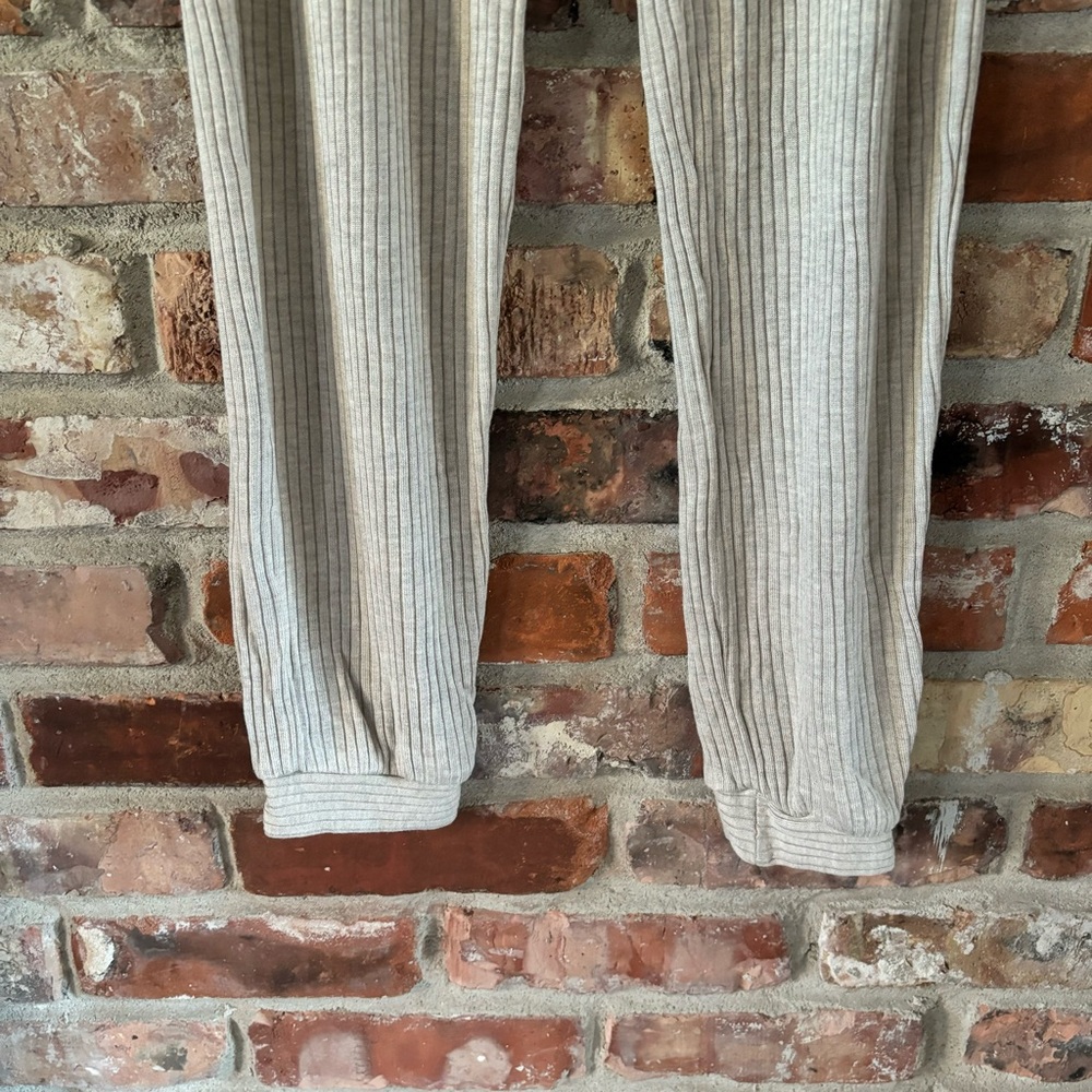 Reformation Ribbed Tank & Jogger Set in Beige - Picture 11 of 15